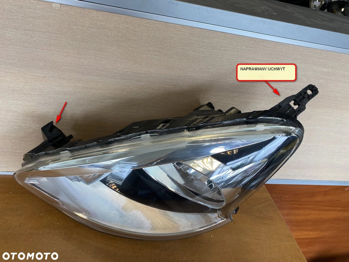 LAMPA PRZEDNIA LEWA NISSAN MICRA K13 LIFT 2013-2016 ROK - 4