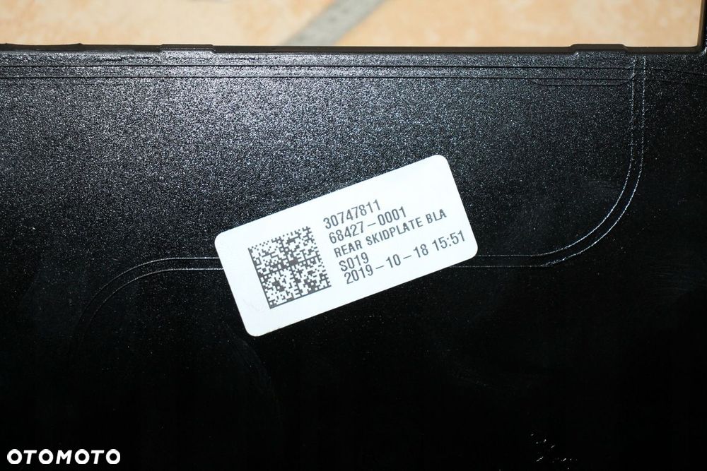 VOLVO XC40 SPOILER DOKŁADKA ZDERZAKA TYŁ 30747811 - 3