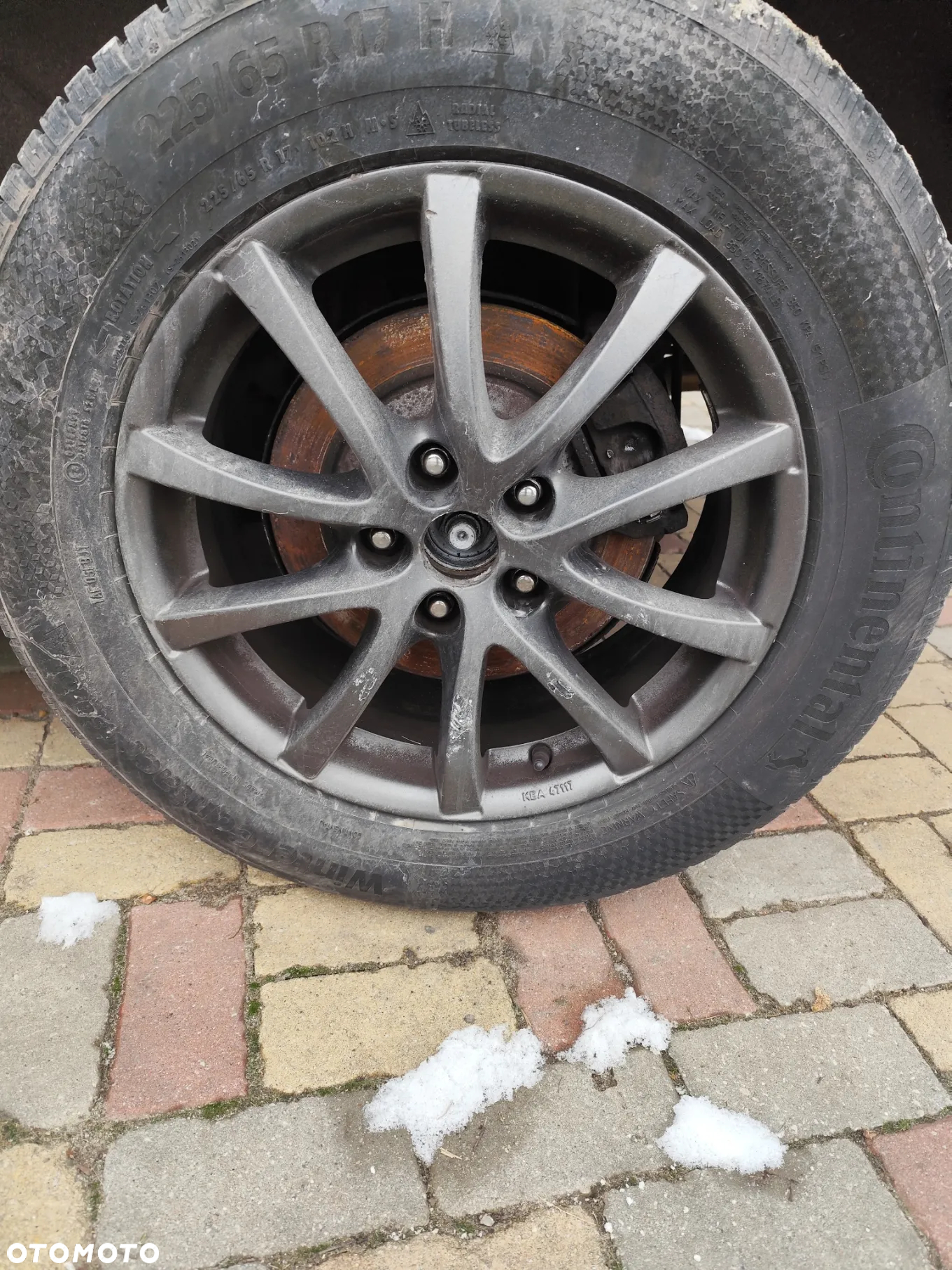 MAZDA CX-5 felgi aluminiowe komplet  4 sztuki BORBET 7x17 et50 5 x 114,3 - 3