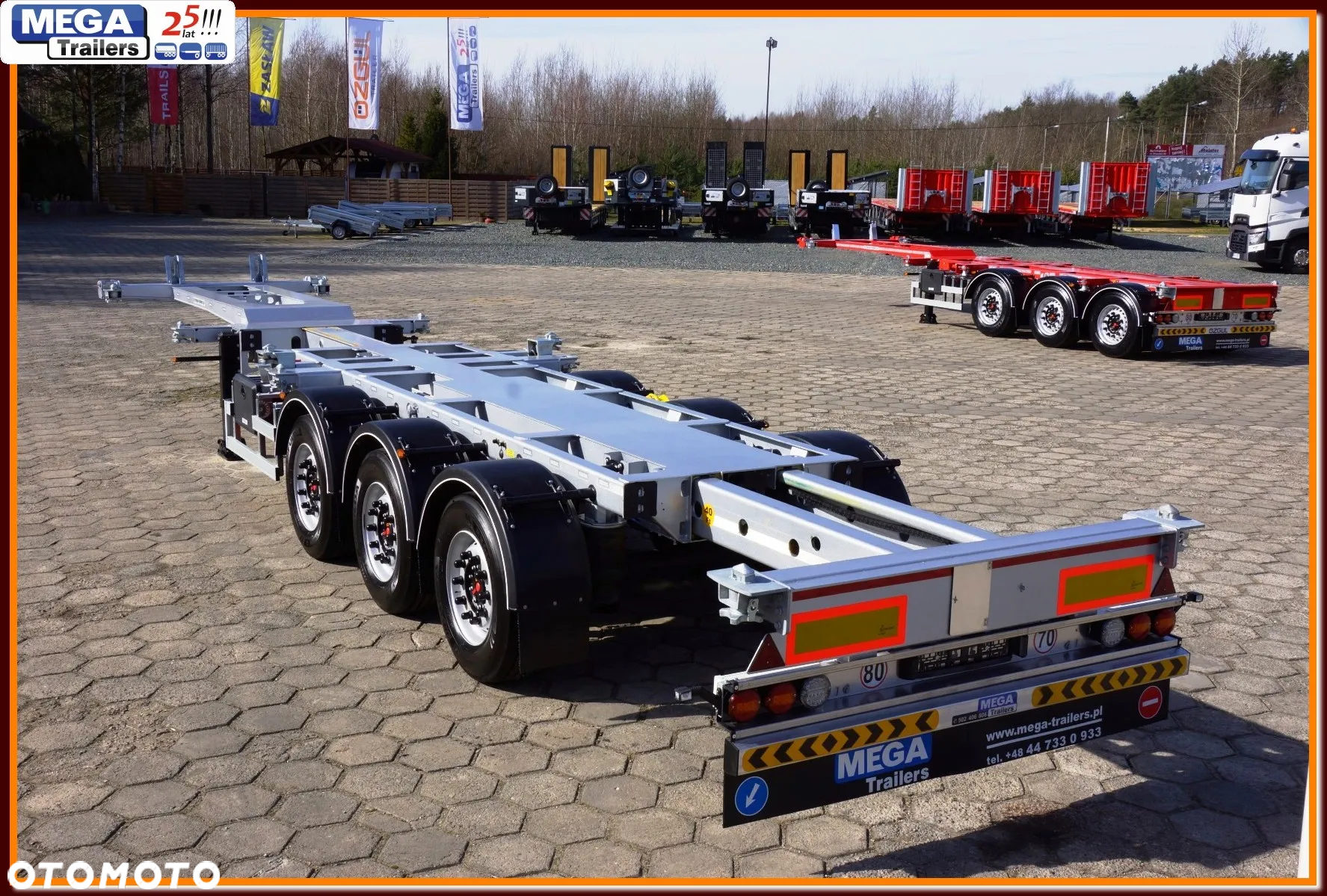 Inny Podwozie ROZSUWANE do 45 Ft-HC NOWY Model z ADR EX3 ! - 7