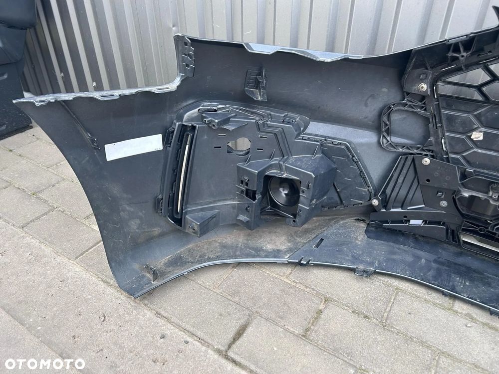 Audi A4 B9 Lift 2019- Zderzak Przedni Przód S Line Daytona Gray LZ7S 4xPDC - 5