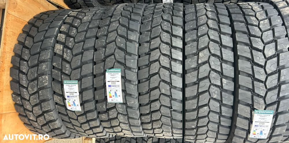 WINDFORCE 315/80R22.5 156/153K TERRA MASTER GDM77 (TRAC ON/OFF) TL THGDM7701 [D/D/74DB/B] MADE IN THAILAND - 1