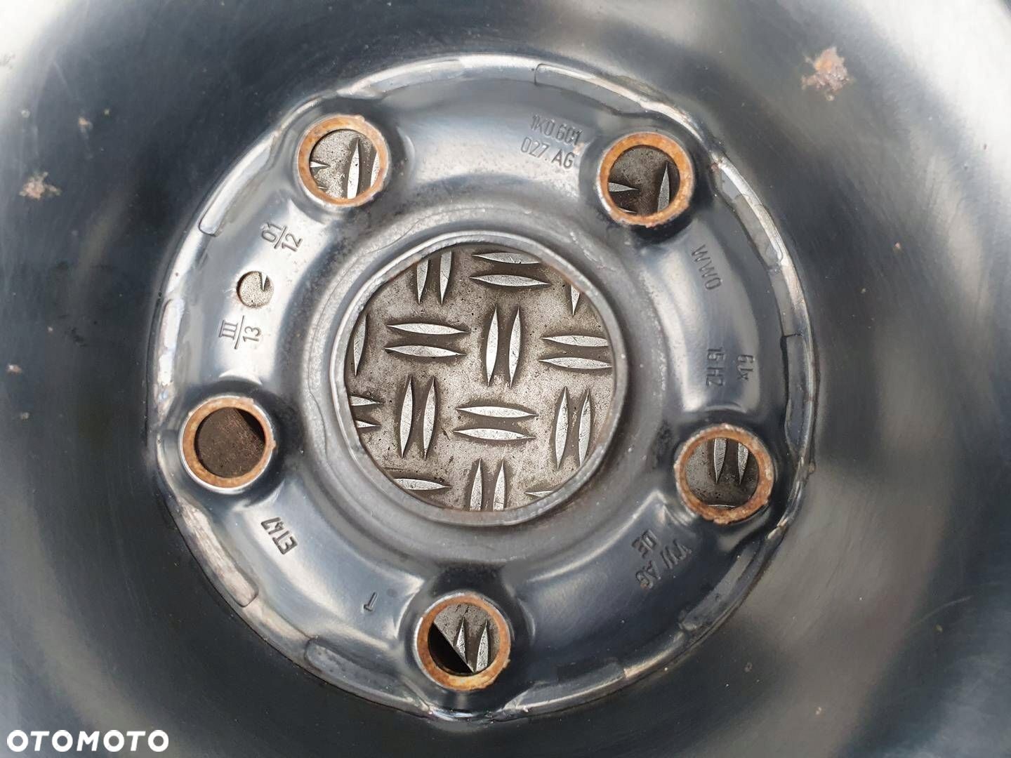Oryginał felgi stalowe 15cali VW Multivan Audi 100 200 A3 A4 A6 - 8