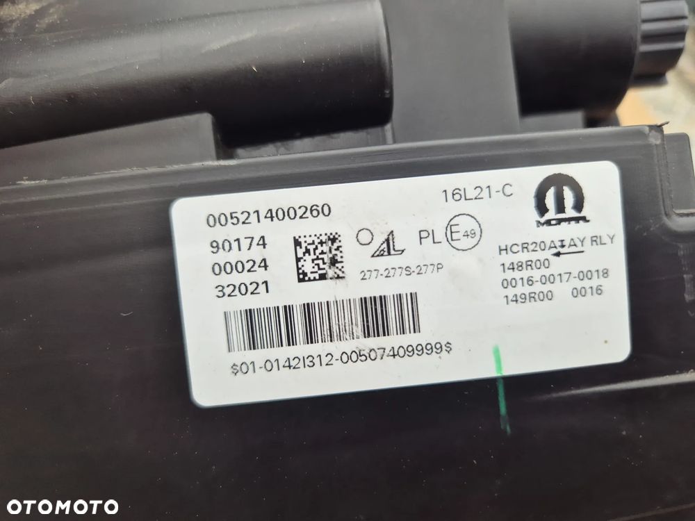 Fiat 500e lampa prawa FULL LED.2021-2026.Mopar OE. - 7