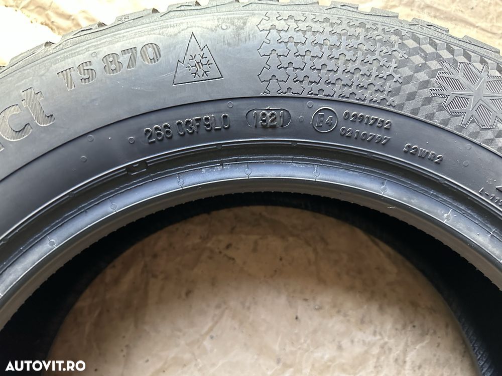 185/65/R15 Continental Winter Contact TS870P 6.70 mm - 8