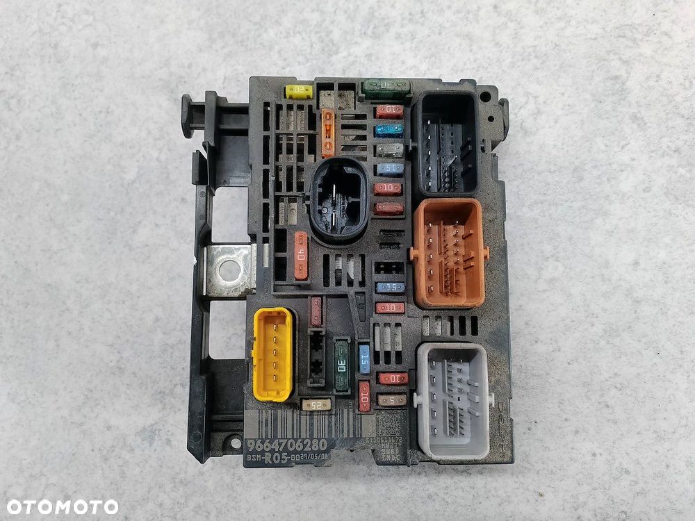 MODUŁ BSM CITROEN BERLINGO II 9664706280 BSM-R05-00 1.6 HDI 92KM - 2