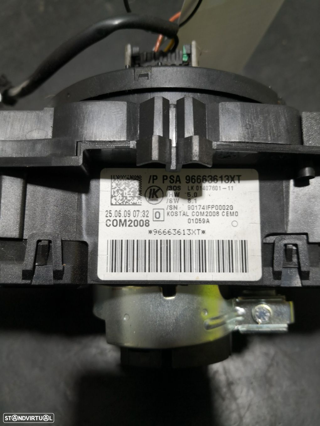 Manipulo Completo Luzes/Escovas Peugeot 3008 Veículo Multiuso (0U_) - 2