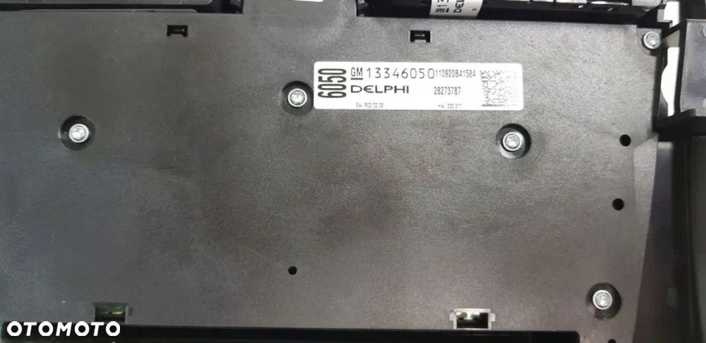 RADIO CD 400 UZZ PANEL WYŚWIETLACZ OPEL ASTRA IV J - 5