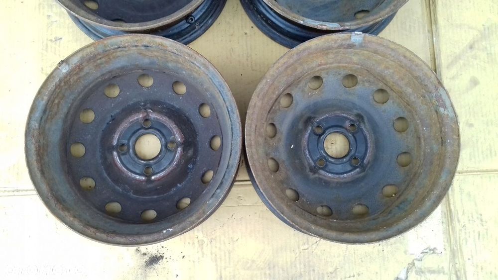 FELGI FELGA STALOWE KOMPLET HYUNDAI KIA 4x100 5Jx14 - 5