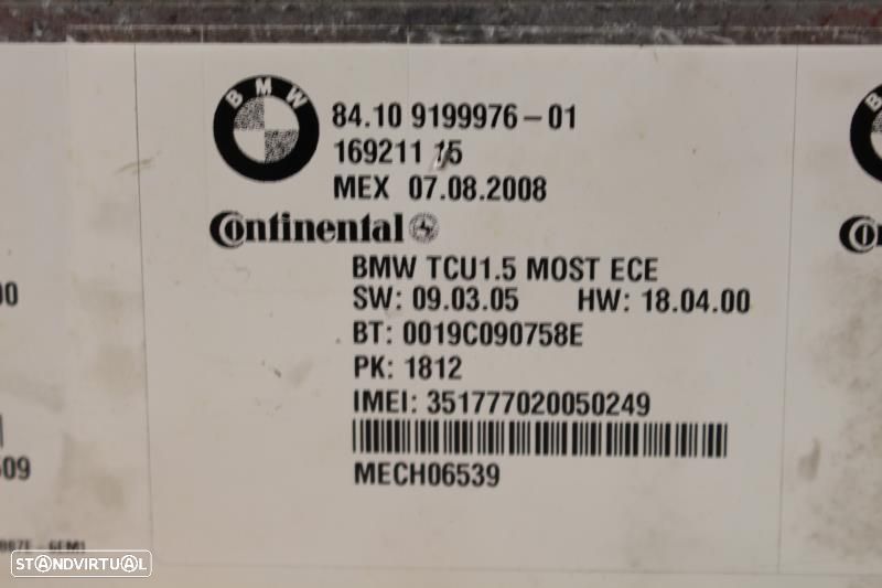 Módulo Do Bluetooth Bmw 1 Coupé (E82)  9199976 / 16921115 / 9 199 976 - 3