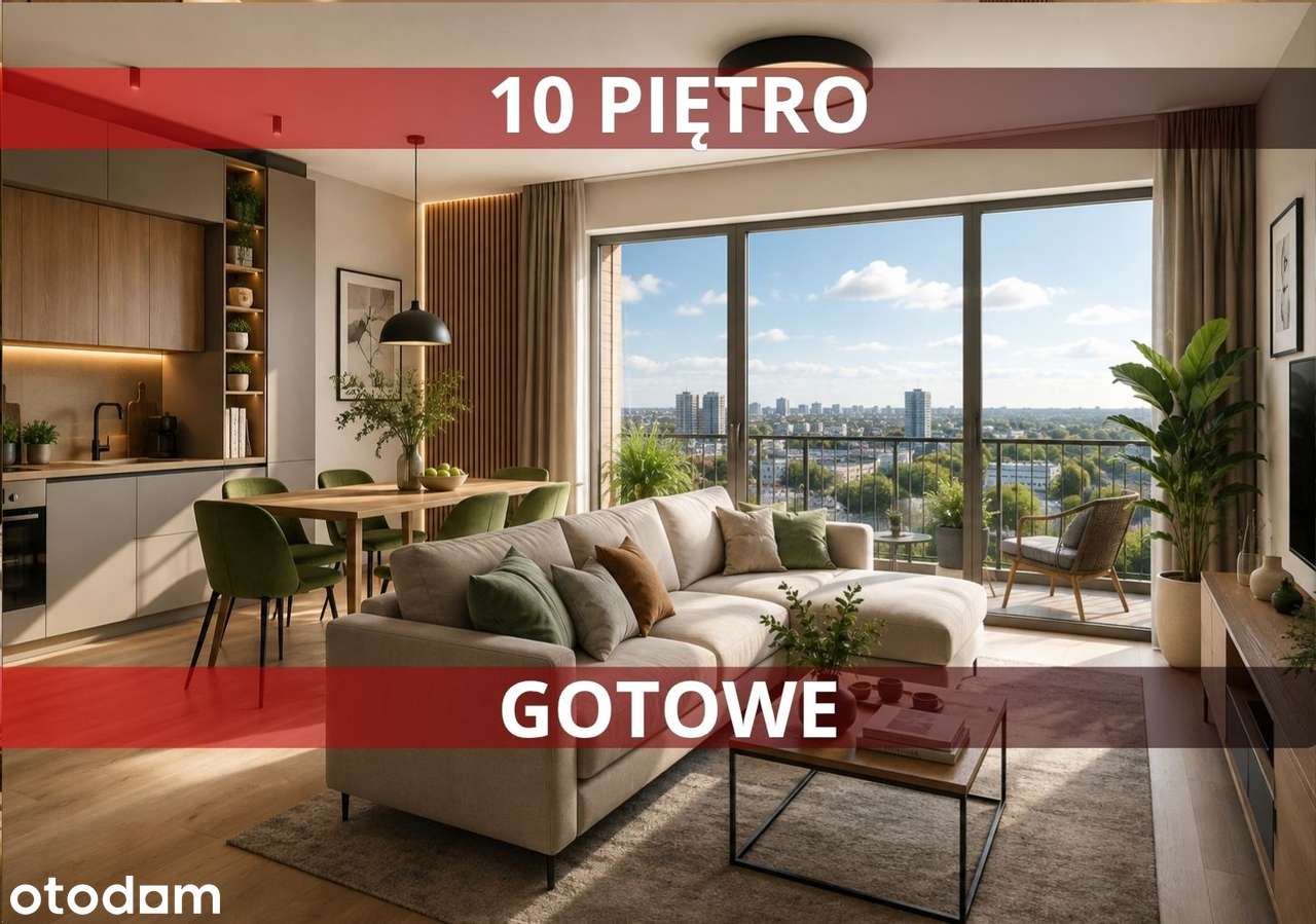 Piękny widok na miasto | 10 piętro | Gotowe | Świetna lokalizacja!