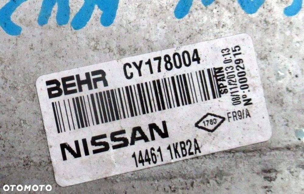 NISSAN NV200 09- 1.5 DCI CHŁODNICA INTERCOOLER 144611KB2A - 3
