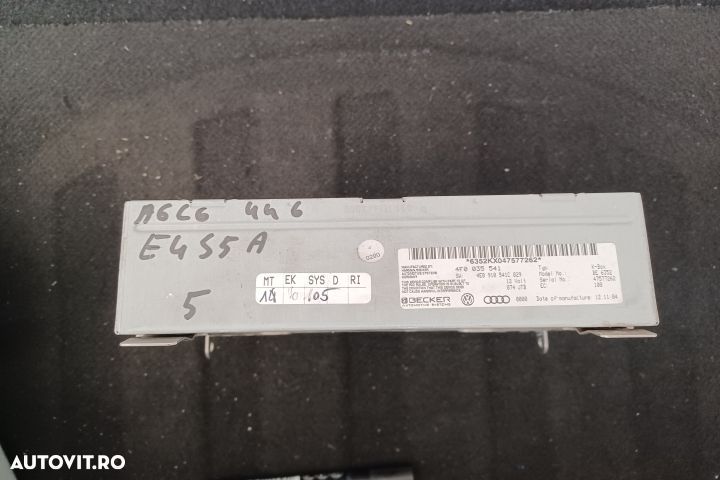 Modul control radio 4F0035541 4E0910541C 4F0035541 4E0910541C Audi A6 - 1