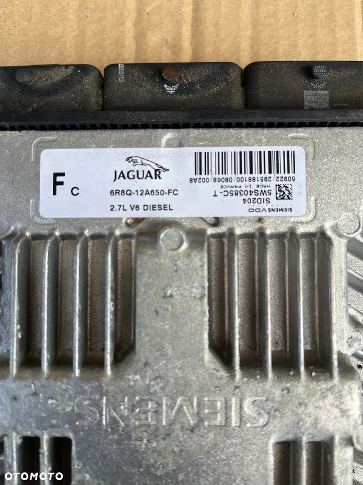 Sterownik silnika 6R8Q-12A650 Jaguar XJ X350 X358 2.7 D - 2
