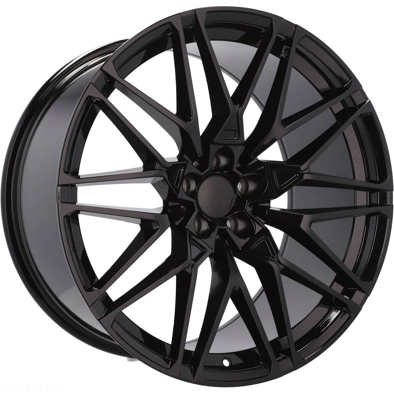4x Felgi 21 5x120 m.in. do BMW X5 E53 F70 F15 X6 F71 F72 F16 Czarne Mpakiet Styling 818 - B5771 - 2