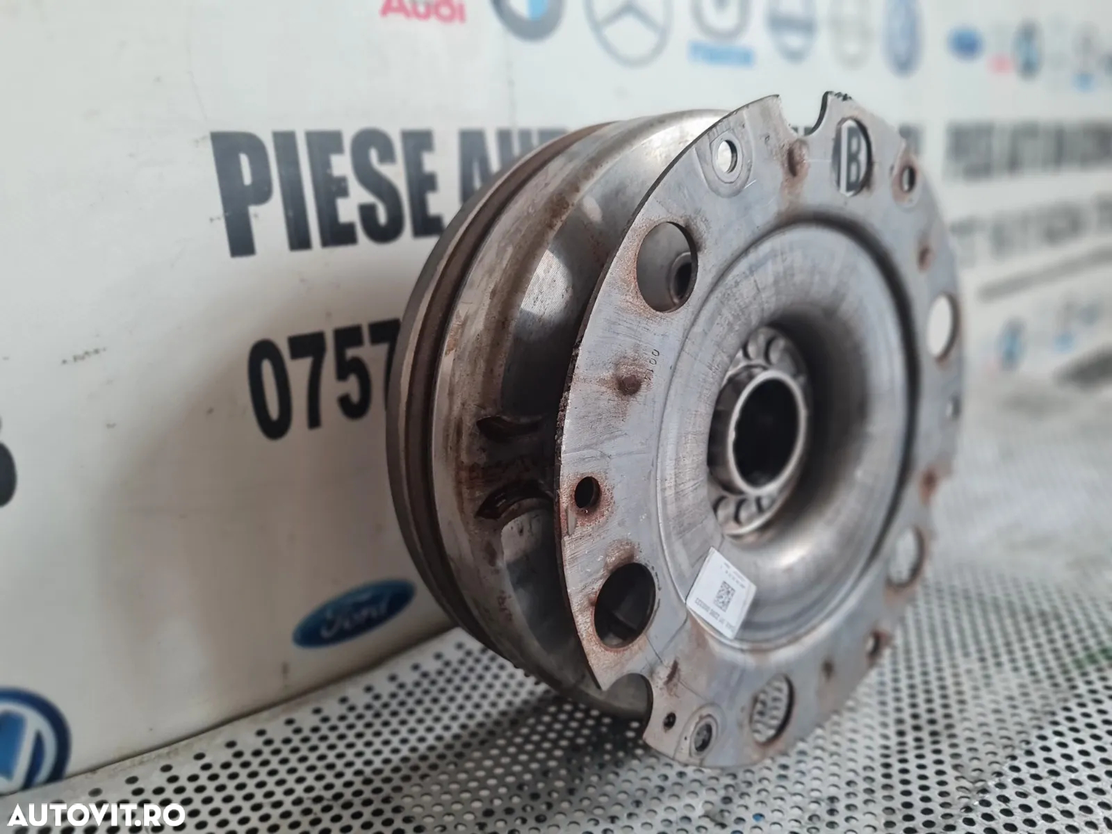 Volanta Masa Dubla Cutie Automata Audi A5 A4 B8 2.0 Tdi Euro 5 Motor CJC Cutie Automata NYM An 2012-2013-2014-2015 Volan Stanga Cod 0AW105317AK Dezmembrez Audi A5 Facelift 2.0 Tdi Automat Motor CJC Cutie Automata NYM Volan Stanga Xenon Piele An 2012-2013-2014-2015 - 6