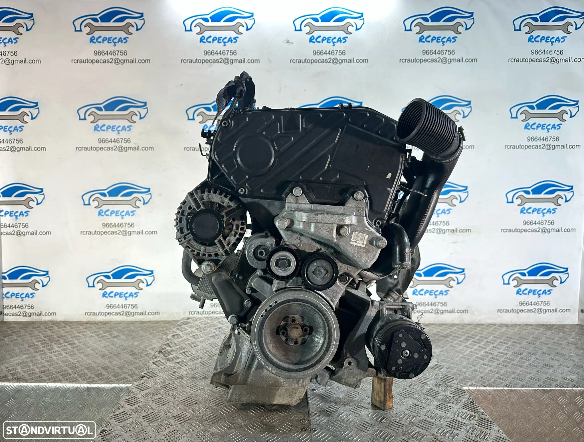 .Motor Completo GM Fiat Opel Saab Z19DT D207E 1.9 CDTi TiD 120cv 8v Bosch 2004 a 2010 - 4