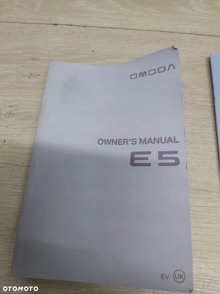 OMODA 5 E5 C5 Książka instrukcja obsługi Angielska - 3