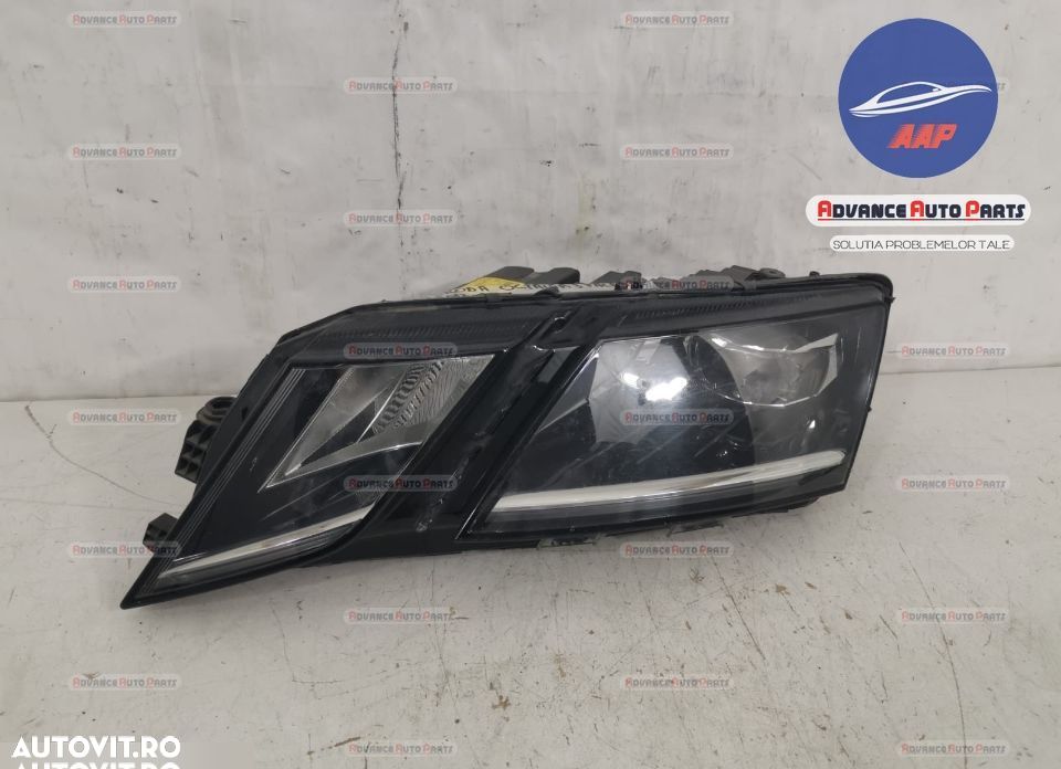 Far Stanga original cu Full Led Skoda  Octavia  3 facelift 2017 2018 2 - 2