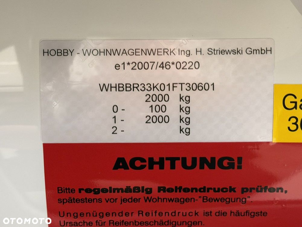 Hobby 545 Kmf De luxe - 24