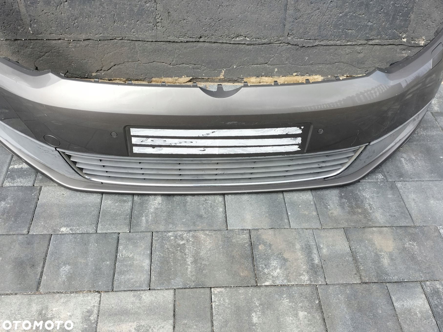VW TOURAN I LIFT 2010-2014 ZDERZAK PRZEDNI PRZÓD XENON - 3