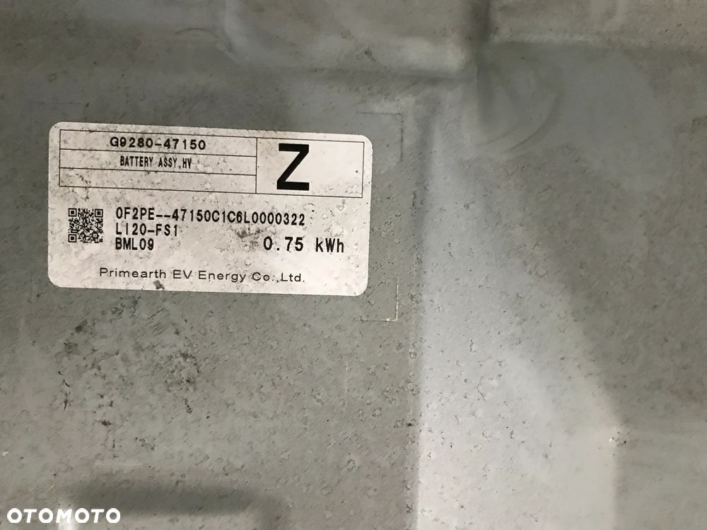 Toyota CHR CH-R corolla bateria akumulator hybryda - 2
