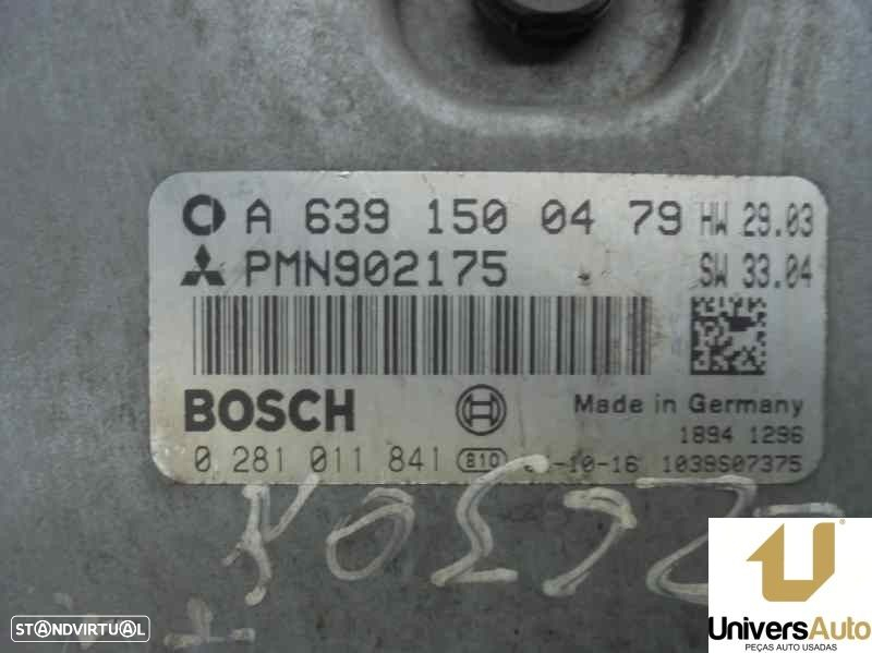CENTRALINA MOTOR UCE SMART FORFOUR 2004 -0281011841 - 12