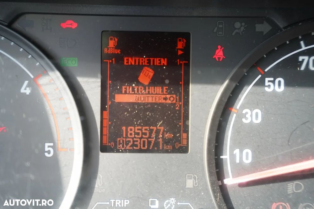 Renault MAXITY DTI 130 / PLATFORMĂ - 4,35 M / MANUALĂ / ROȚI SPATE DUBLE / IMPORT / EURO 6 - 34