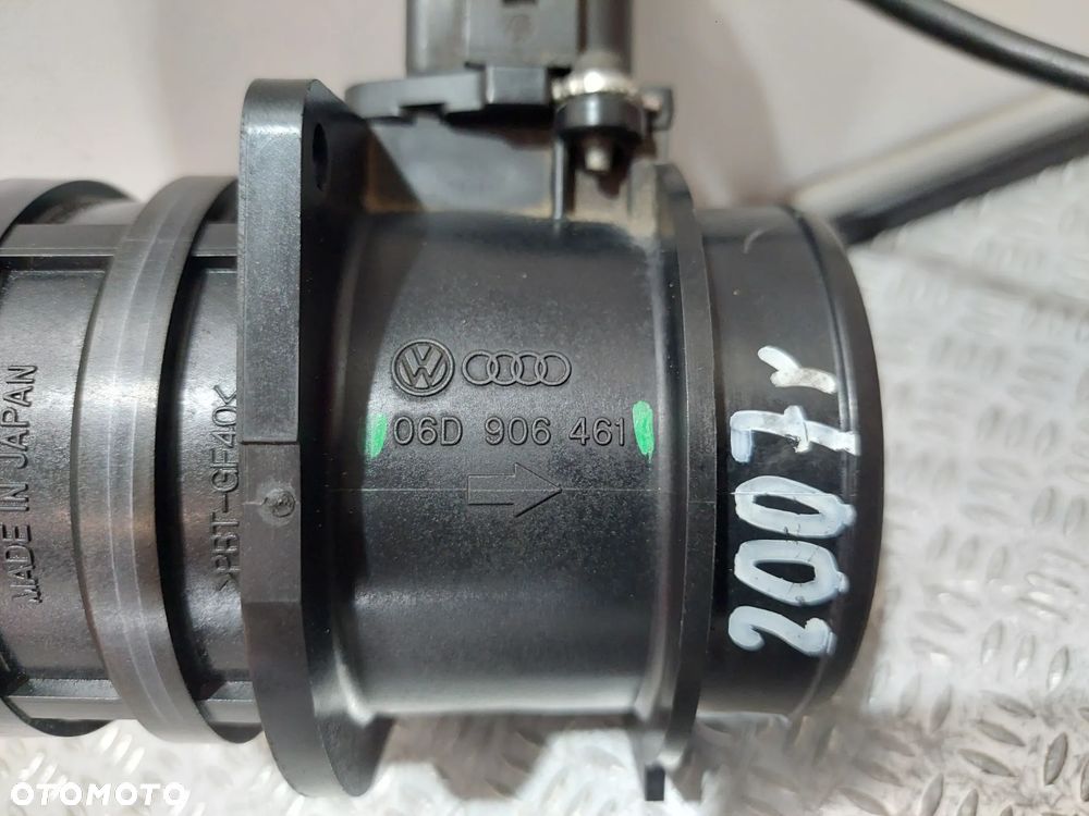 PRZEPŁYWOMIERZ AUDI B7 A4 R2007 NR 06D906461 - 2