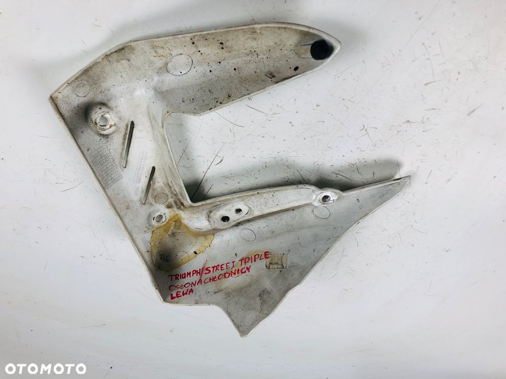Triumph Street Triple 675 osłona chłodnicy lewa wypełnienie lewe - 6
