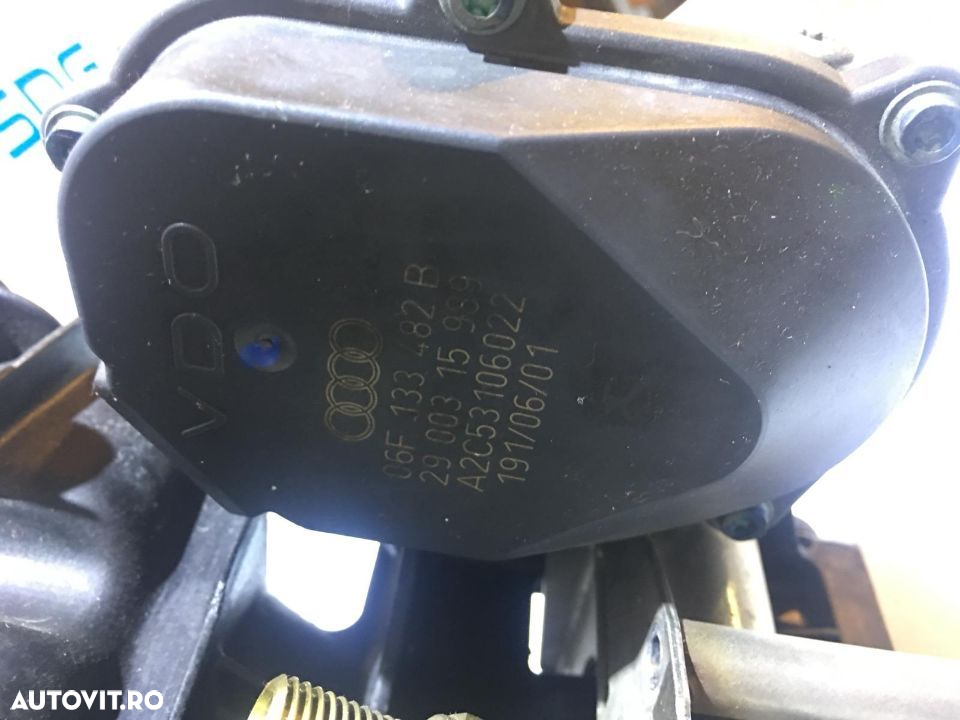 Galerie Admisie cu Clapete si Motoras Seat Leon 1P 2.0TFSI 2005 - 2011 COD : 06F133482B - 5
