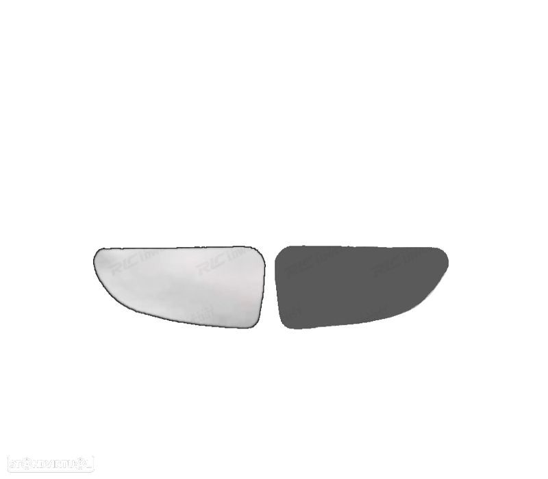 VIDRO ESPELHO BASE ESQUERDA NISSAN INTERSTAR 03-10 - 1