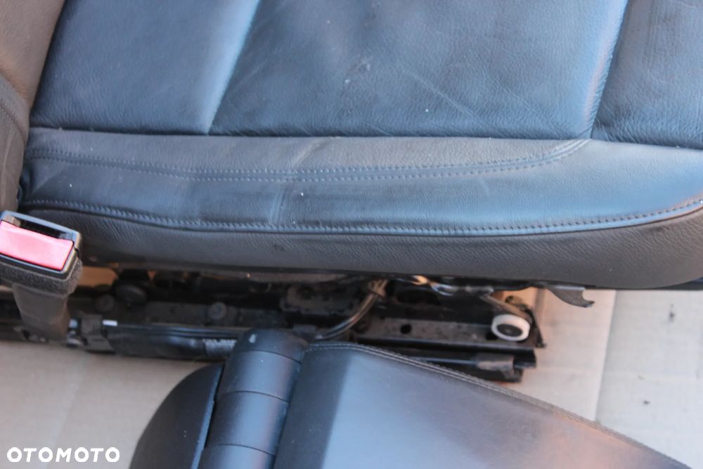 KOMPLET FOTELI FOTELE SKÓRA BMW 1 CABRIO E88 2009 - 11