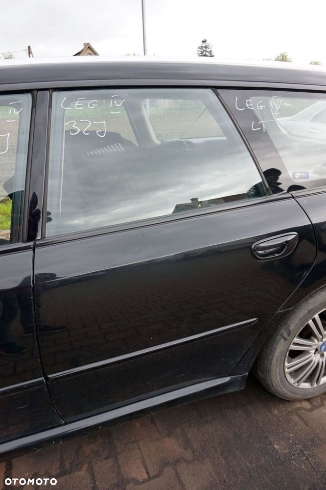 DRZWI TYLNE LEWE LEGACY IV BP LIFT KOMBI 32J  CZARNY SUBARU 2006-2009 - 1