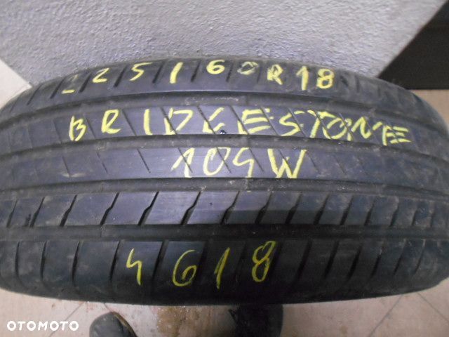 Opona pojedyńcza 225/60r18 bridgestone alanza 001 6,8mm lato - 1