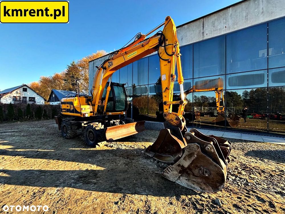 JCB JS 130 W KOPARKA KOŁOWA 2002r. | KOMATSU PW 140 CAT LIEBHERR 313 315 316 JCB JS 145 - 13