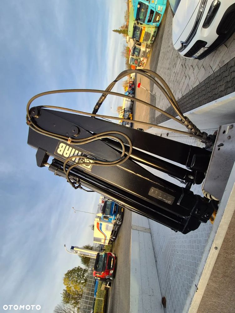 Ford Transit 350  2.4TDCI / SKRZYNIA / MOCNY HDS HIAB / WEBASTO / DŁUGI / 3 MIEJSCA  / ALUMINIOWE BURTY / NAJMOCNIEJSZY HDS NA KAT. B - 18