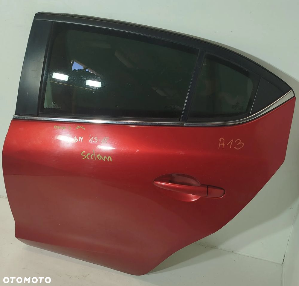 Drzwi lewe tylne tył MAZDA 3 BM 14-17 - 2