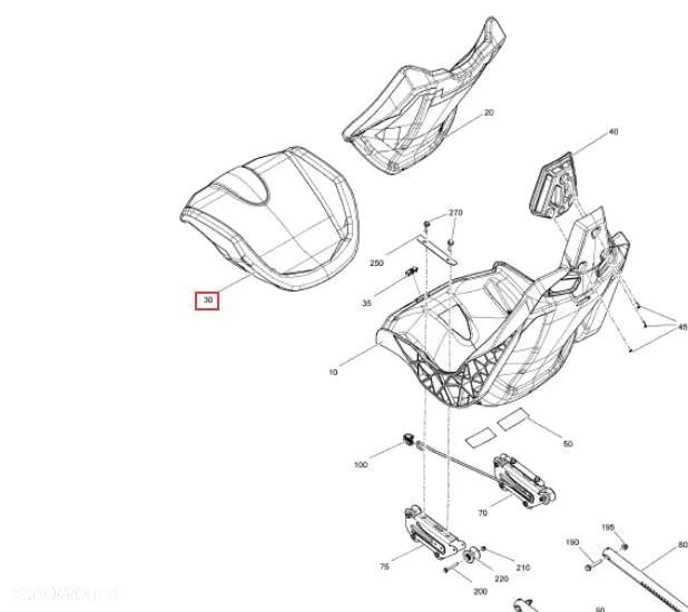 SIEDZISKO FOTELA MAVERICK X3 708002382 - 2