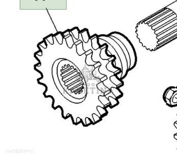 John Deere 9780CTS 9780 CTS Koło Zębate Napędowe AH149349  AFH205780 - 1
