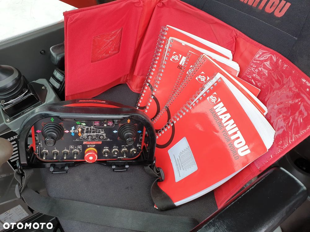 Manitou MRT Roto 2150+Privilege kosz/wciągarka/widły/pilot sprowadzona piękny stan - 15