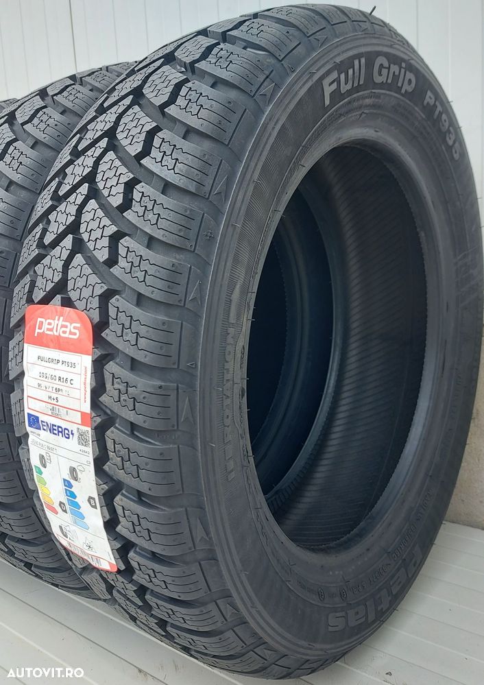195/60 R16C, 99T, PETLAS PT935, Anvelope de iarna M+S - 3