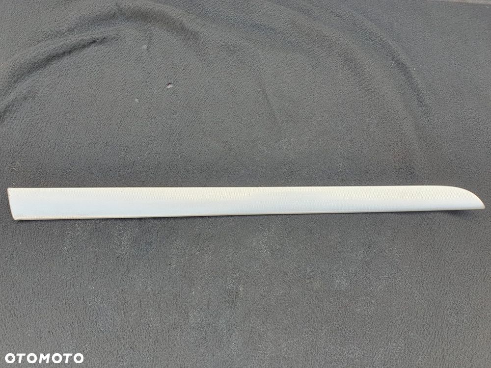 AUDI A4 B6 LISTWA OZDOBNA DEKOR DRZWI LEWY TYŁ 8E0867419 ALUMINIUM S-LINE - 1