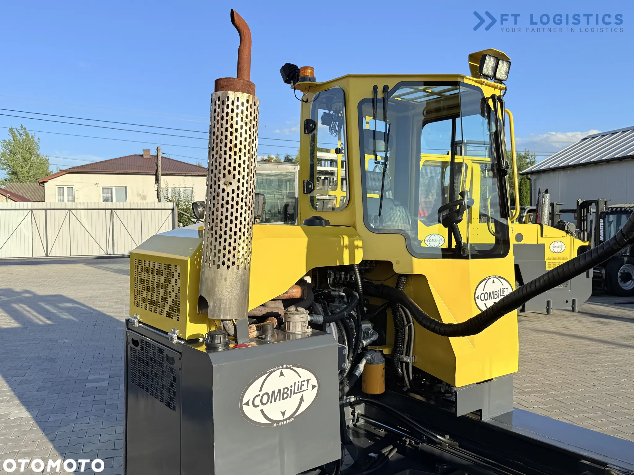 Combilift C3000 / GAS / TRIPLEX- 7600MM / POZYCJONER WIDEŁ / WOLNY SKON / PEŁNA OGRZEWANA KABINA / JEDYNIE 7868H / Szeroka oferta wózków czterokierunkowych i bocznych, dopasowanych do różnorodnych potrzeb i zastosowań. - 30
