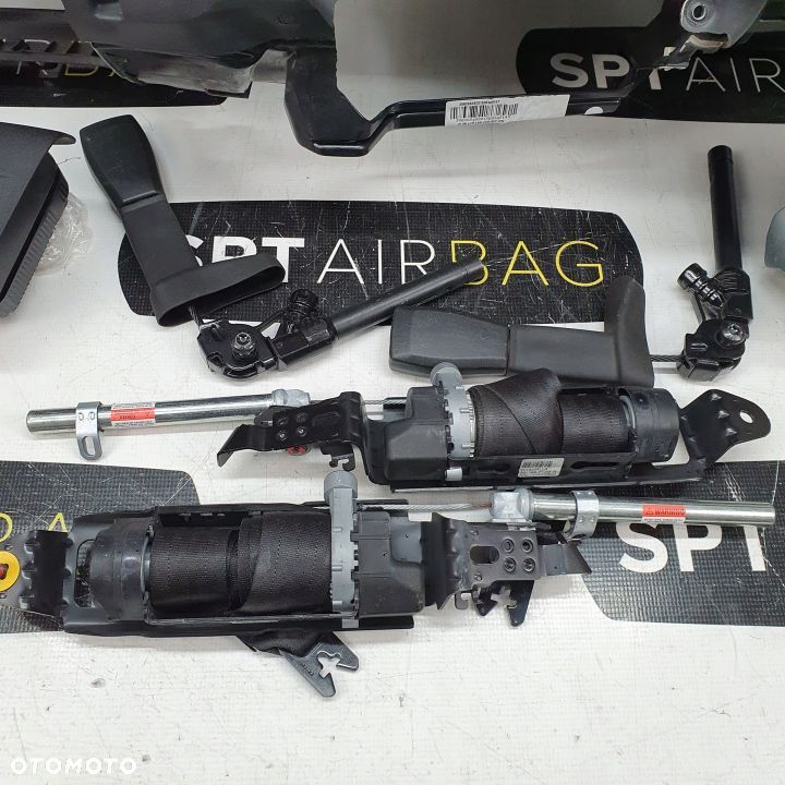 VOLVO XC60 DESKA ROZDZIELCZA KONSOLA KOKPIT PULPIT PODUSZKI AIRBAG AIR BAG PASY KIT SET - 7