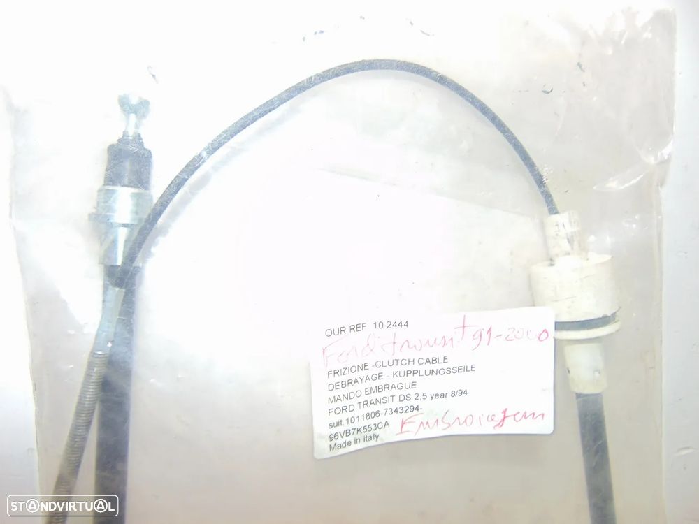 Ford transit cabo embraiagem - 4