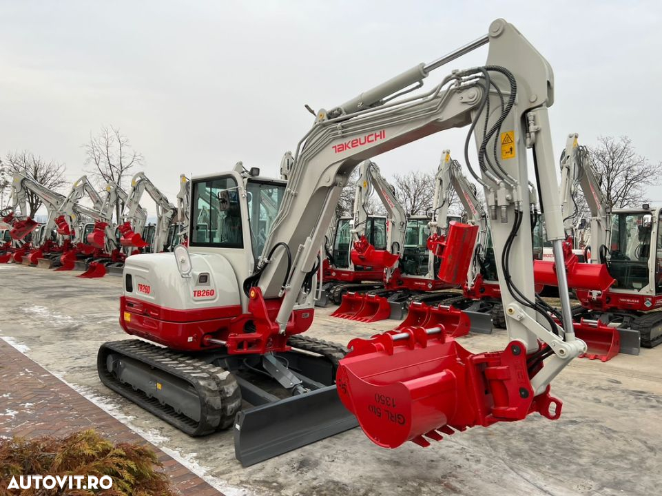Takeuchi Tb 260 4 ani garantie - 3