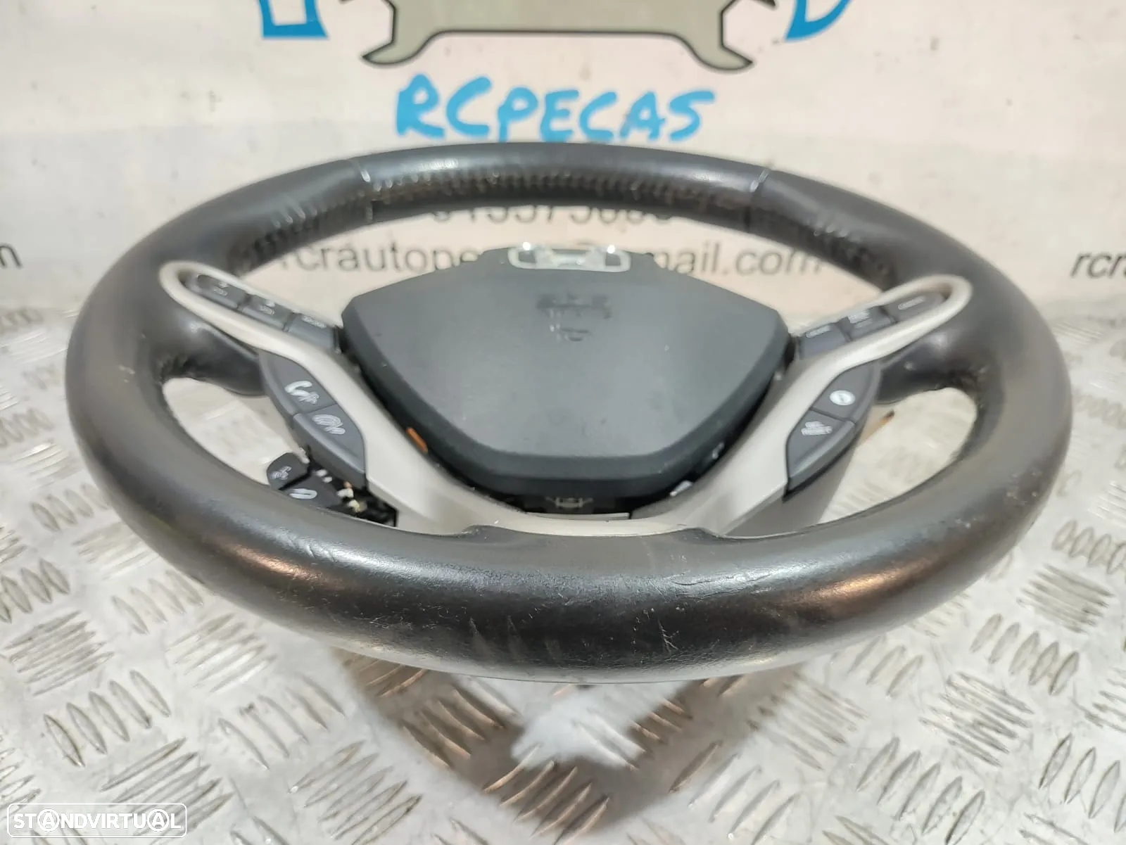Volante + Airbag Honda Civic VIII 8 MK8 FN FK FK3 Pele - 6
