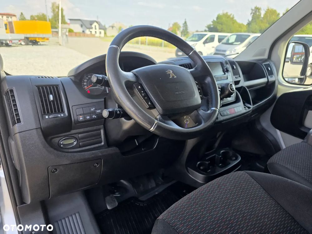 Peugeot BOXER 2,0 HDI 130 KONNY ŚREDNIAK WYSOKI L2H2 KLIMA WEBASTO 2 X BOCZNE DRZWI GWARANCJA LEDY - 13