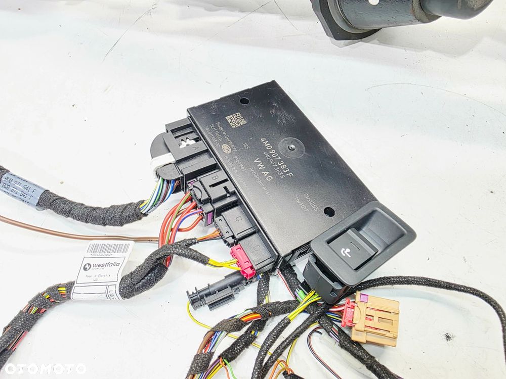 HAK HOLOWNICZY SKŁADANY WESTFAILA + MODUŁ AUDI A4 B9 8W0092157A KOMPLET - 5